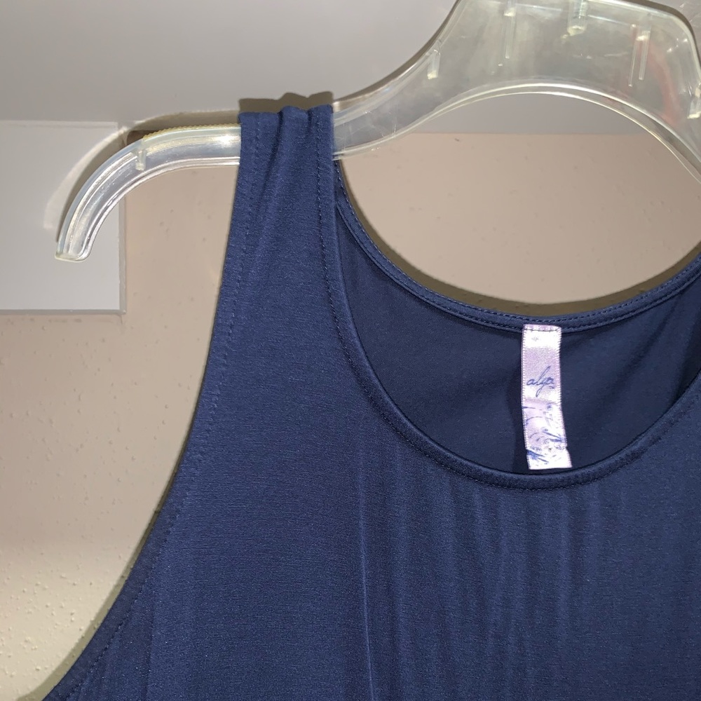 Women’s S/M Blue shirt with fringe